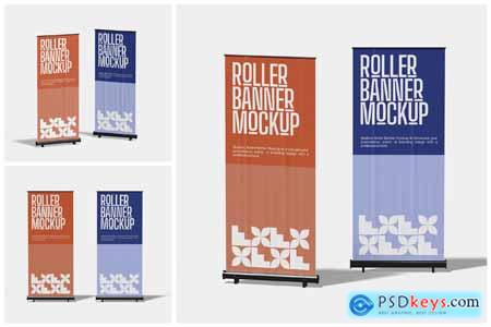 Roller Banner Mockup Roller Banner Mockup