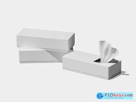 Tissue Box Mockup Tissue Box Mockup