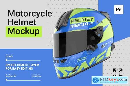 Motorcycle Helmet Mockup Motorcycle Helmet Mockup