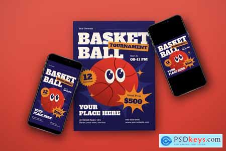 Basketball Tournament Flyer