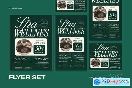 Spa Wellness Flyer VY3CMT2