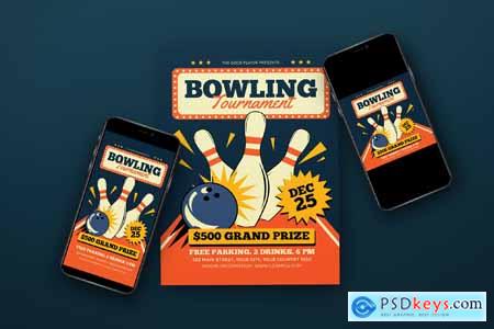 Bowling Tournament Flyer