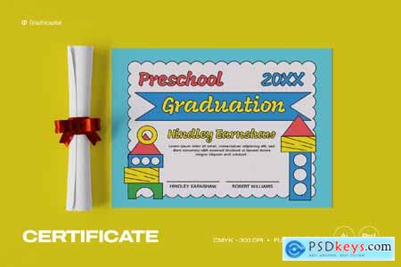 Preschool Graduation Certificate