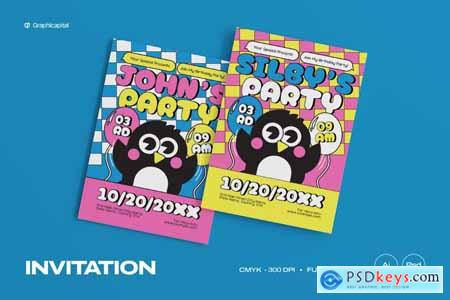 Kids Birthday Invitation