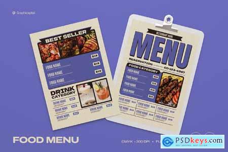 Fast Food Restaurant Food Menu