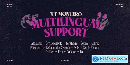 Montero Classic Horror Font