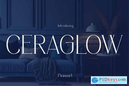 Ceraglow - Modern Elegant Font