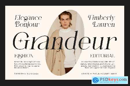 Voices Miracle - Modern Aesthetic Serif Font