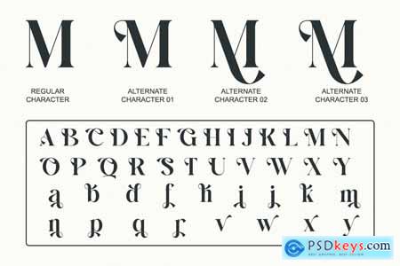 Ralrest - Minimal Modern Branding Serif Montserrat