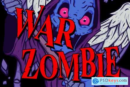 Zomelya Halloween Horror Display Typeface