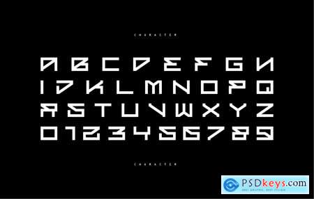 Bronxoz - Futuristic Font