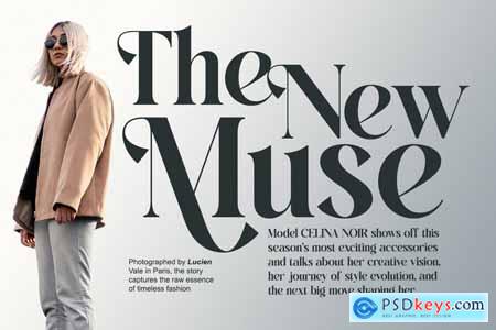 Ralrest - Minimal Modern Branding Serif Montserrat