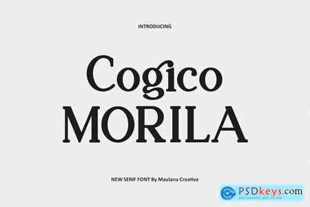 Cogico Morila Font Branding Serif Font