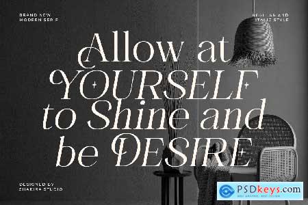 Voices Miracle - Modern Aesthetic Serif Font