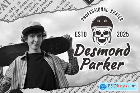 Skateride Logo Brush Font