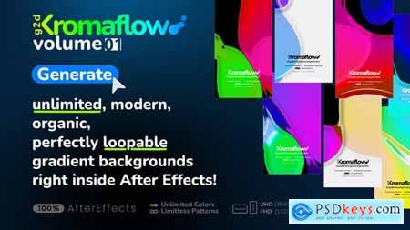 Generative Organic Fluid Gradient Background Loops - Kromaflow Volume 01 60296036