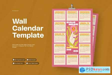 Flower Finger - Calendar