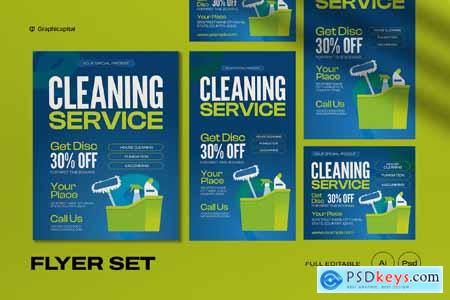 Cleaning Service Promo Flyer