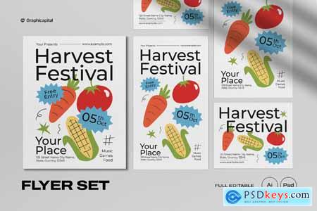 Harvest Festival Flyer