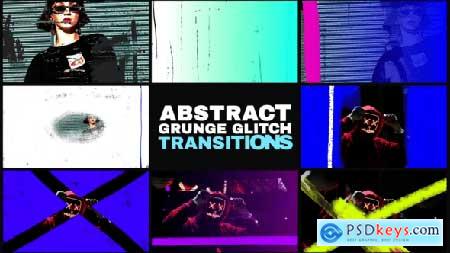 Abstract Grunge Glitch Seamless Transitions for After Effects 60458437