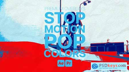 Premium Overlays Stop Motion Pop Colors 60466708