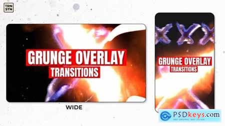 Grunge Overlay Transitions 60470713