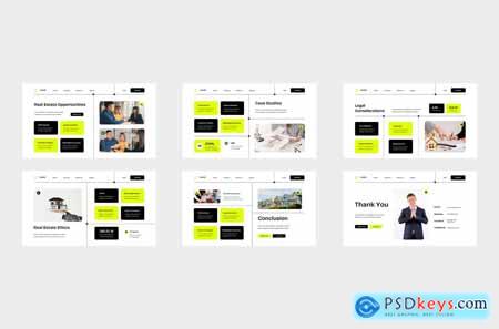 Limed Modern Real Estate Presentation PPT