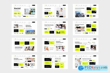 Limed Modern Real Estate Presentation PPT