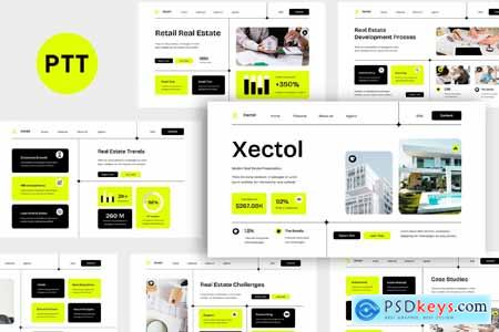 Limed Modern Real Estate Presentation PPT