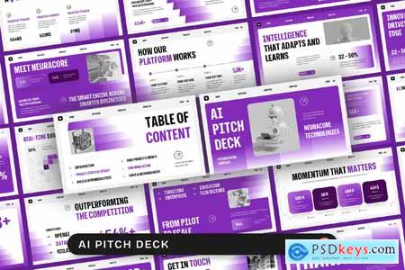 AI Pitch Deck PowerPoint