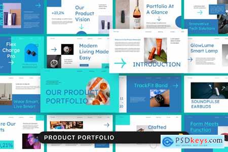 Product Portfolio Google Slides