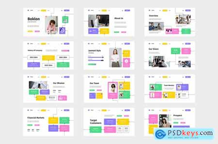 White Pink Company Presentation PPT