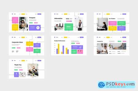 White Pink Company Presentation PPT