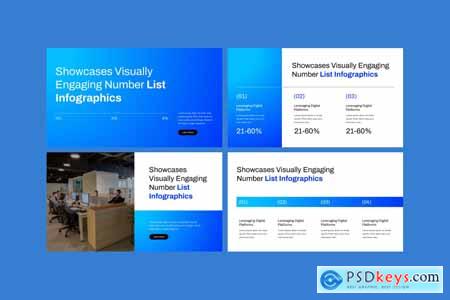 Number List Infographic Google Slides