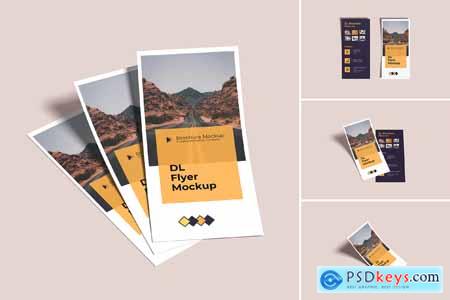 DL Flyer Mockup