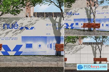 Outdoor Street Billboard Mockup