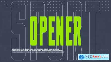 Sport Opener 60066902