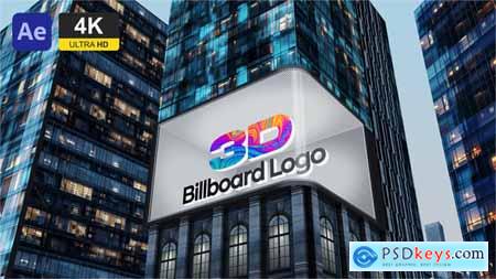 3D Billboard City Logo Reveal 60507227