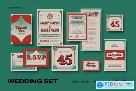 Wedding Invitation Set