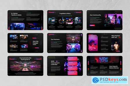 E-Sport Gaming PowerPoint