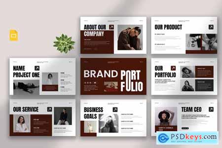 Brand Portfolio Presentation Google Slide Template