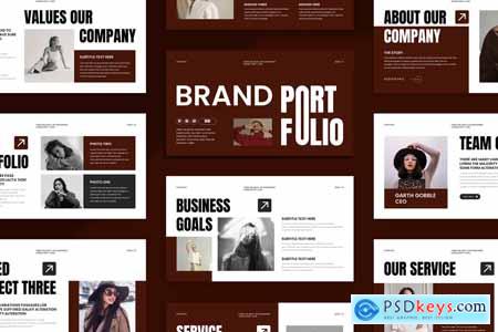 Brand Portfolio PowerPoint Presentation Template