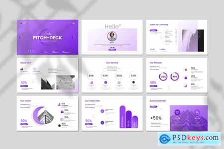 Sales Pitch-Deck PowerPoint Template