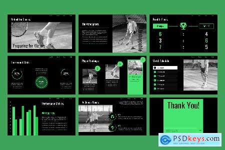 Tennis Competition Google Slides