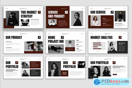 Brand Portfolio PowerPoint Presentation Template