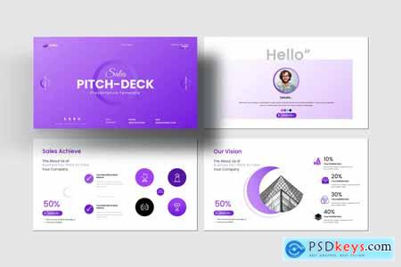 Sales Pitch-Deck PowerPoint Template