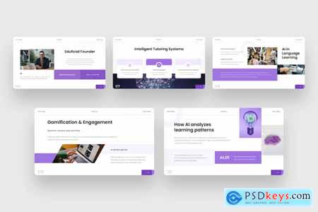 Eduficial - AI Education PowerPoint template