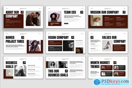 Brand Portfolio PowerPoint Presentation Template