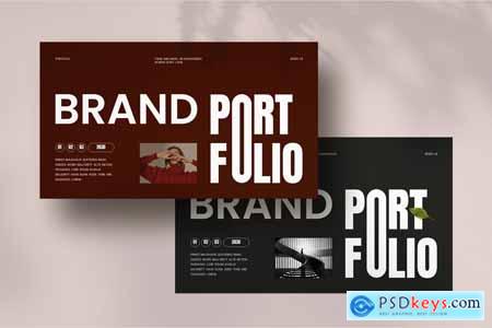 Brand Portfolio Presentation Google Slide Template