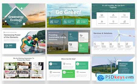 Green Energy-Ecology PowerPoint Templates